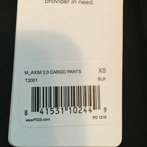 FIGS Men's Axim Cargo Scrub Pants XS